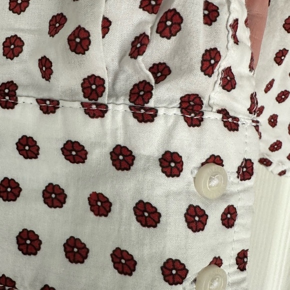 Tommy Hilfenger Polka Dot Button-Up Shirt - Picture 4 of 4